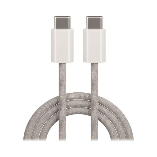 maXlife 1m USB-C-USB-C Kabel grå 20W - Image 2