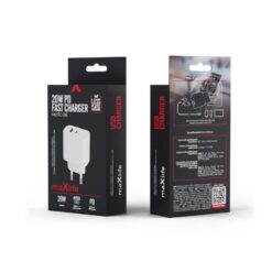 maXlife 20W PD QC USB+USB-C lader