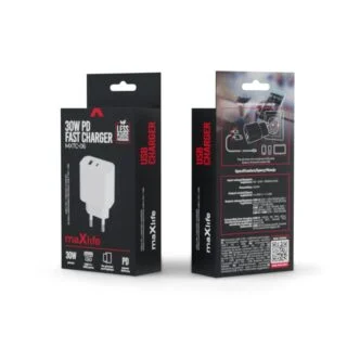 maXlife 30W PD QC USB+USB-C lader