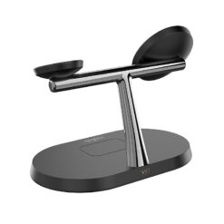 Maxlife MXWC-03 magnetic wireless charger 15W black 3in1 - Billede 3