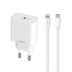 Alternative view of maXlife bundle 20W PD QC USB-C lader