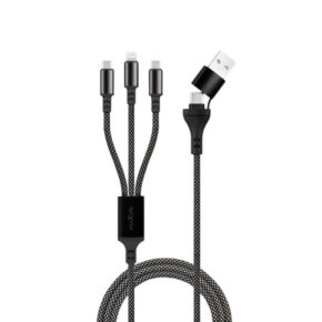 Alternative view of maXlife All in1 kabel USB+ USB-C 66W