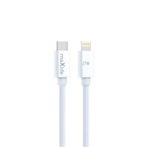 Alternative view of maXlife 1m 27W USB-C-Lightning Kabel