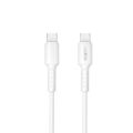 Maxlife MXUC-13 cable USB-C - USB-C 1,0 m 60W white