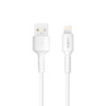 Maxlife MXUC-13 cable USB-A - Lightning 1,0 m 3A white