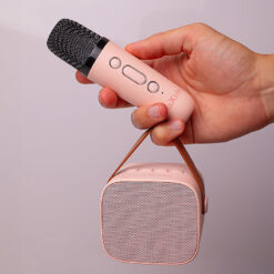 Maxlife Bluetooth karaoke speaker MXKS-100 pink - Billede 4