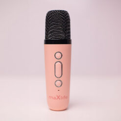 Maxlife Bluetooth karaoke speaker MXKS-100 pink - Billede 5
