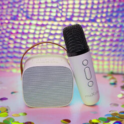Maxlife Bluetooth karaoke speaker MXKS-100 white - Billede 3
