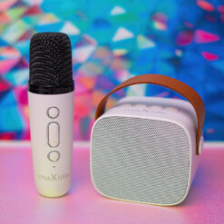 Maxlife Bluetooth karaoke speaker MXKS-100 white - Billede 4