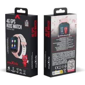 maXlife Smartwatch 4G Kids Pink