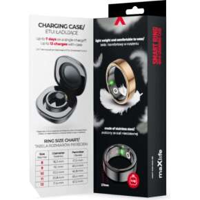 Alternative view of maXlife Smart ring Rosa guld størrelse11