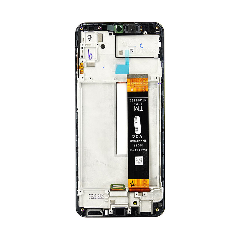 LCD + Touch Panel Samsung Galaxy M23 M236 GH82-28487A GH82-28488A black frame original - Billede 2