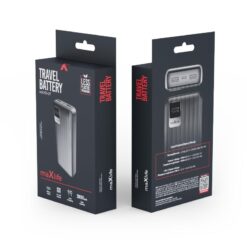 maXlife powerbank 20.000 mAh Li-ion sort