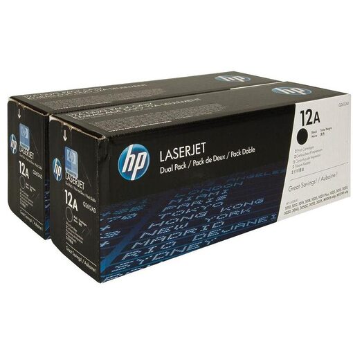 HP Toner Cart. Q2612AD (12AD) für LaserJet 1010/1012/1015/ 1018/1020/1022/3015/3020/ 3030/M1005mfp - Image 2