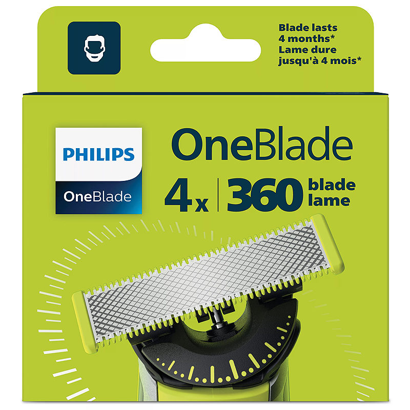 Philips Norelco OneBlade OneBlade QP440/50 360 udskiftningsskær - Billede 2