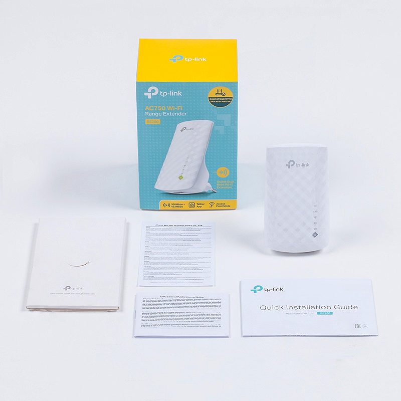 TP-Link RE200 netværk forlænger Netværksgentager Hvid 10, 100 Mbit/s - Billede 5