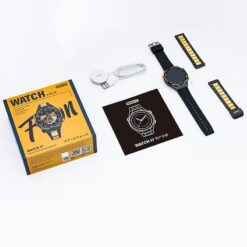 Alternative view of REMAX SMARTWATCH WATCH17 BLACK/GOLD