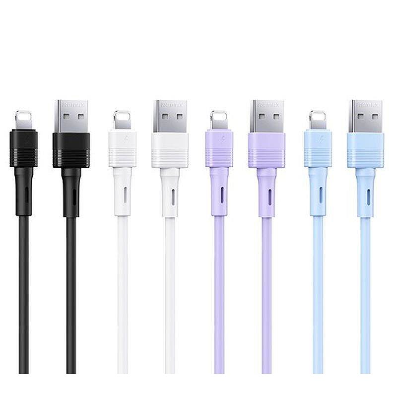 Alternative view of CABLE REMAX LEYA SERIES RC-C093 2,4A USB/LIGHTNING WHITE