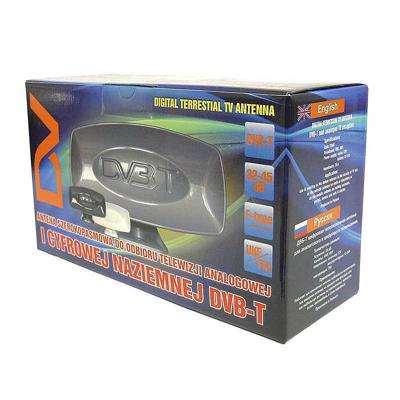 Antenna DVB-T02 indoor black - Billede 3