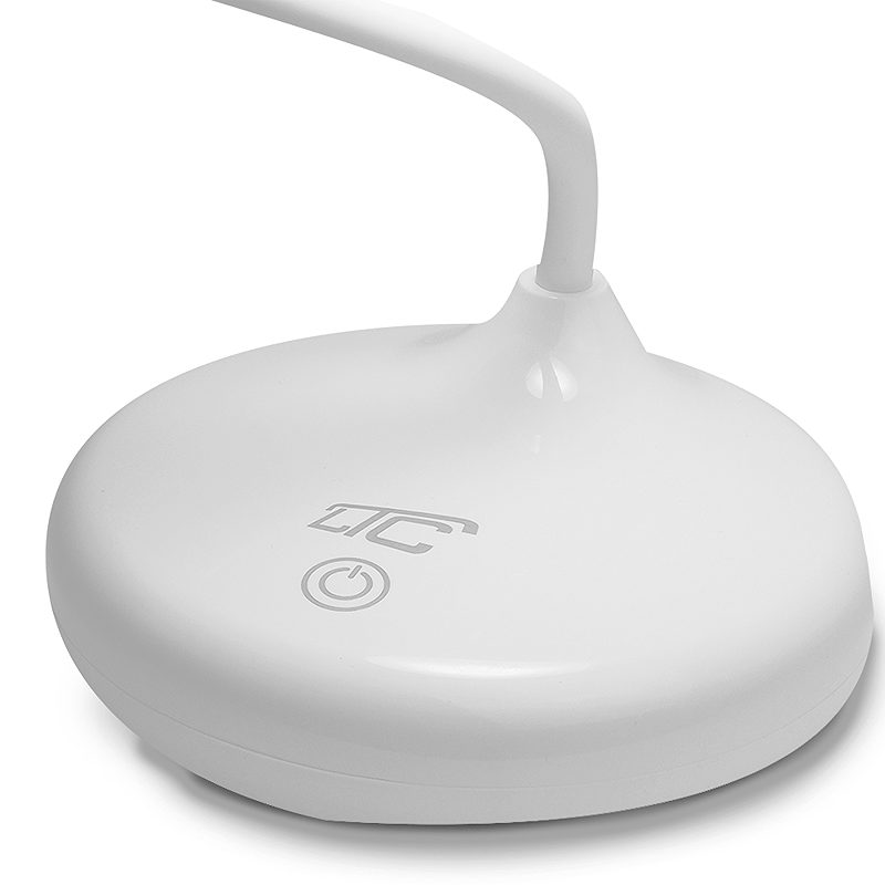 Wireless LED desk Lamp 6W, 3000/4500/6000K, touch control, 3000mAh, white, LTC - Billede 3