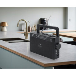 LTC portable radio SONA, Bluetooth, USB, TF, black - Billede 4