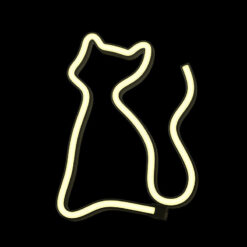 Neon LED Light CAT warm white Bat + USB FLNE03 Forever Light - Billede 3