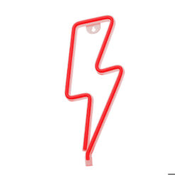 Alternative view of Neon LED Light BOLT red Bat + USB FLNE06 Forever Light