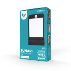 LED SUNARI Solar lampe m.PIR