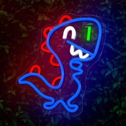Neon PLEXI LED JURASSIC BABY DINO blue FLNJ01 Forever Light - Billede 4
