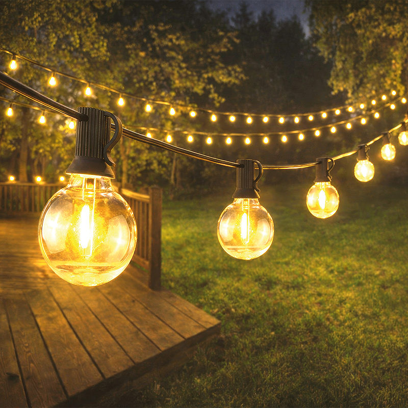 Alternative view of Forever Light Solar LED String Lights SUNARI FLS-180 8.5m 10+1 clear bulbs 1800mAh + RC