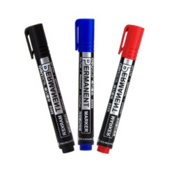 Permanent marker, tusch Red