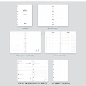 Filofax Planner 2024 Botanical A5 Mint