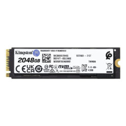 Alternative view of Kingston Technology 2048G KC3000 M.2 2280 NVMe SSD