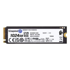 Alternative view of Kingston Technology 1024G KC3000 M.2 2280 NVMe SSD
