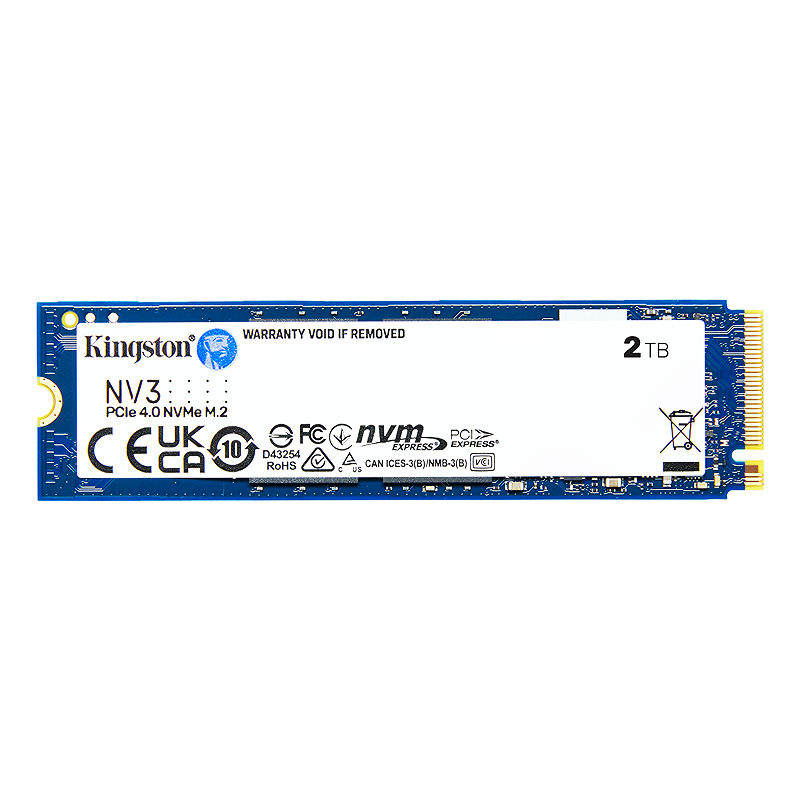 Kingston Technology 2000G NV3 M.2 2280 NVMe SSD - Billede 3