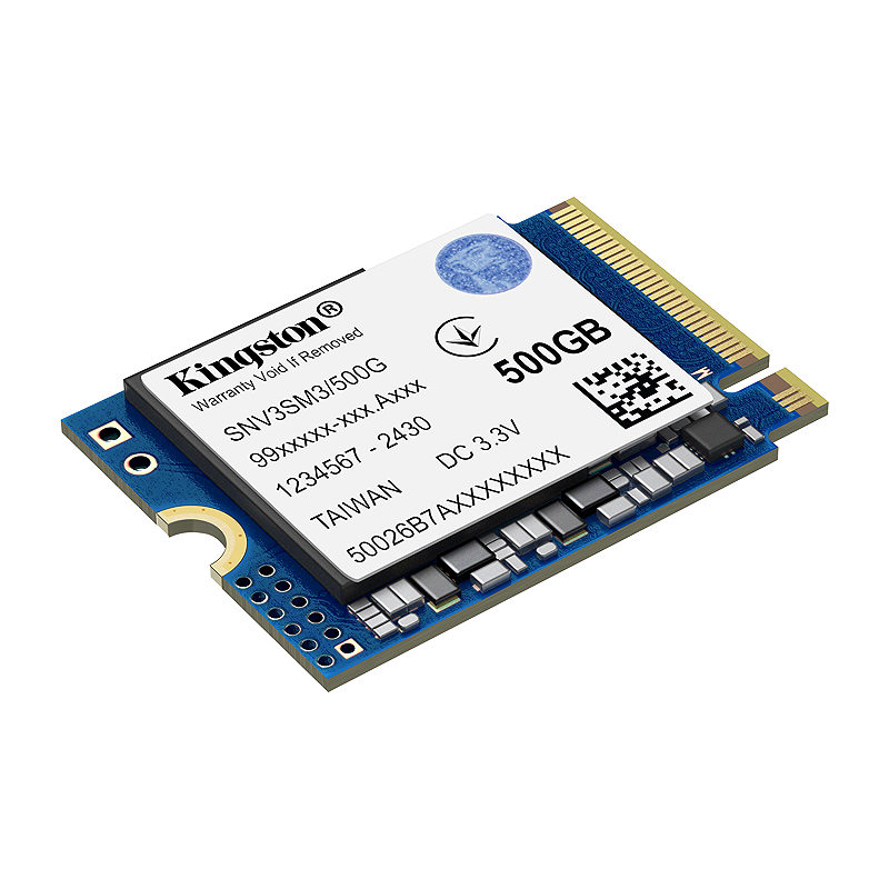 Kingston Technology 500G NV3 M.2 2230 NVMe SSD - Billede 2