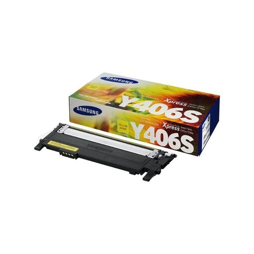 Samsung Toner CLT-Y406S für CLP-360/365/CLX-3300/3305 yellow (CLT-Y406S/ELS) (SU462A)