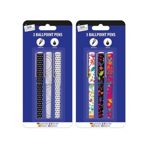 Designer blæk penne i forskellige design