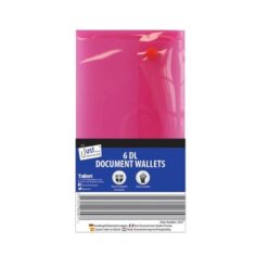 6*pak med plast kuvert/mappe