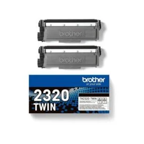 Brother Toner TN2320TWIN / TN-2320TWIN Double pack Black