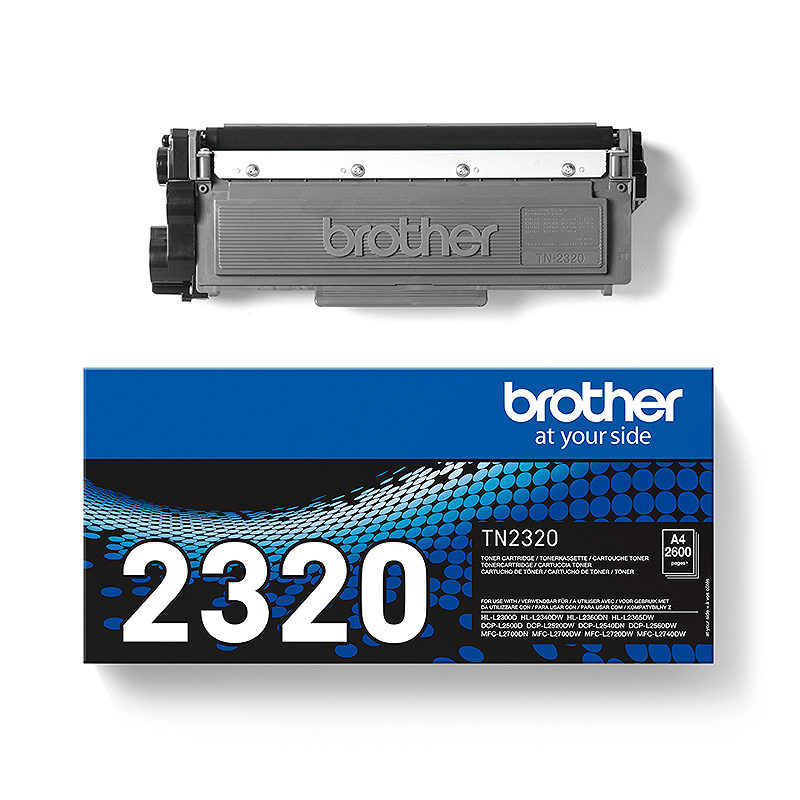 Brother TN-2320 tonerpatron 1 stk Original Sort - Billede 4