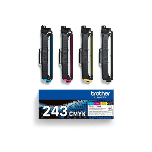 Brother Toner Multipack TN-243CMYK für DCP-L3510CDW/-L3550CDW/ HL-L3210CW/-L3230CDW/-L3270CDW/ MFC-L3710CW/-L3730CDN/ -L3750CDW/-L3770CDW - Image 2