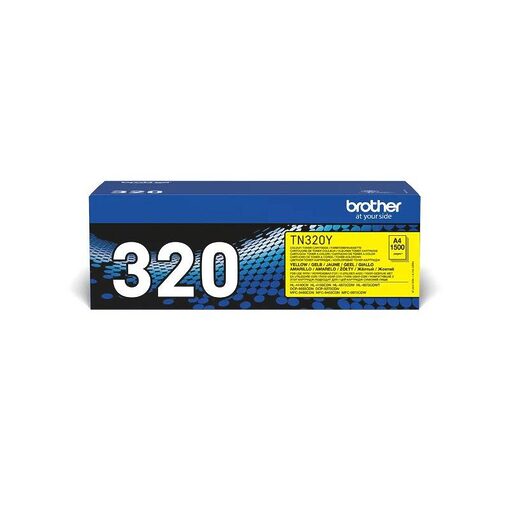 Brother Toner TN-320Y für HL-4150CDN/4570CDW/4570CDWT// MFC-9970CDW yellow - Image 2