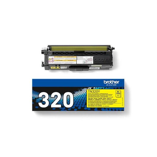 Brother Toner TN-320Y für HL-4150CDN/4570CDW/4570CDWT// MFC-9970CDW yellow