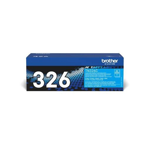 Brother Toner TN-326C für HL-L8250CDN/L8350CDW/DCP-L8400 CDN/L8450CDW/MFC-L8650CDW/ L-8850CDW high capacity cyan - Image 2