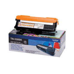 Brother TN-328BK tonerpatron 1 stk Original Sort