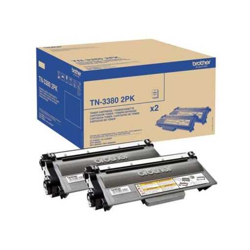 Brother Toner TN3380TWIN für HL-5440D/-5450DN/-5450DNT/ -5470DW/-6180DW/DCP-8110DN -8250DN/MFC-8510DN/-8520DN/ -8950DW