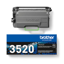 Alternative view of Brother TN-3520 tonerpatron 1 stk Original Sort