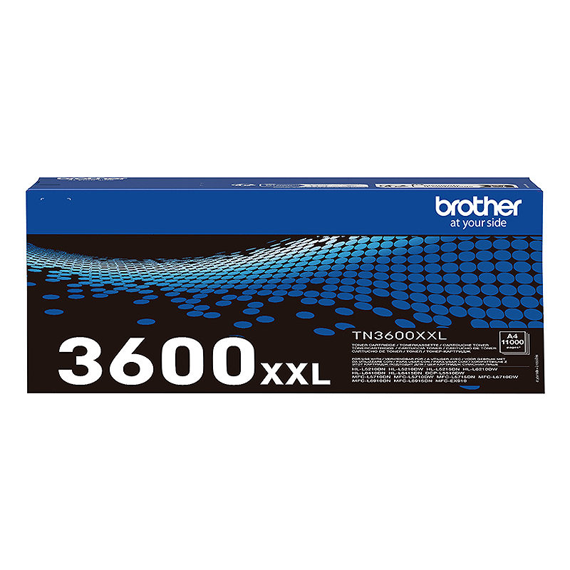 Brother TN-3600XXL tonerpatron 1 stk Original Sort - Billede 2