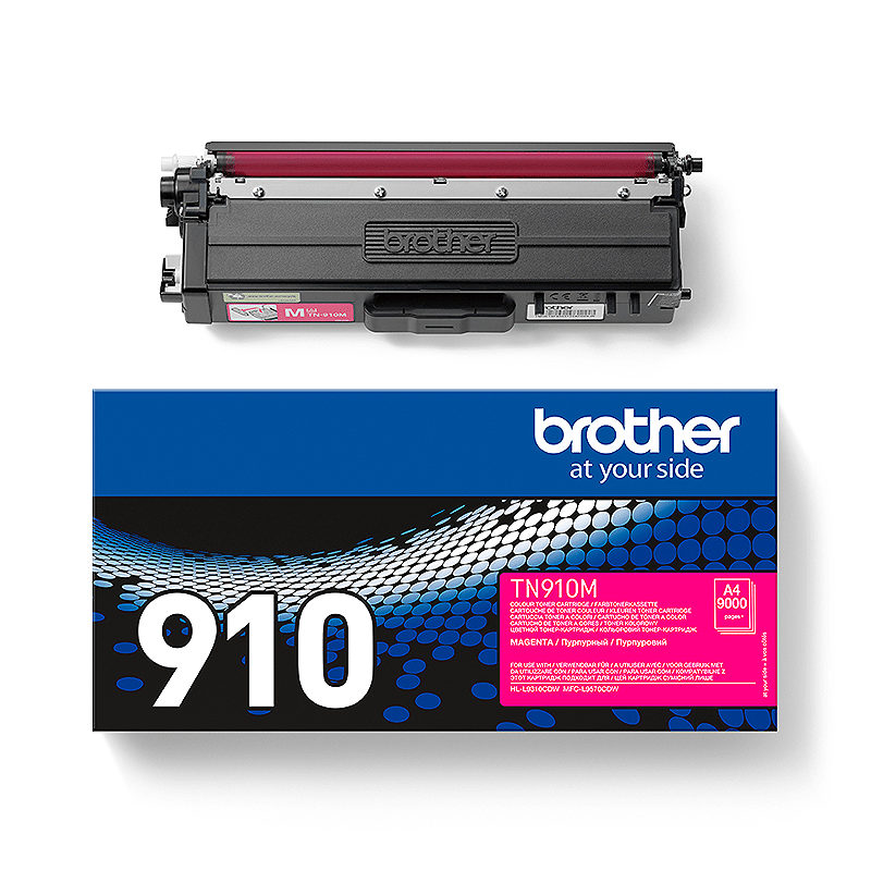 Brother TN-910M tonerpatron 1 stk Original Magenta - Billede 4